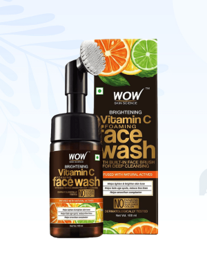 WOW Brightening Vitamin C Foaming Face Wash