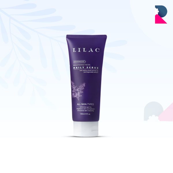 Lilac Advanced Brightening Daily Scrub All Skin Types-120ml