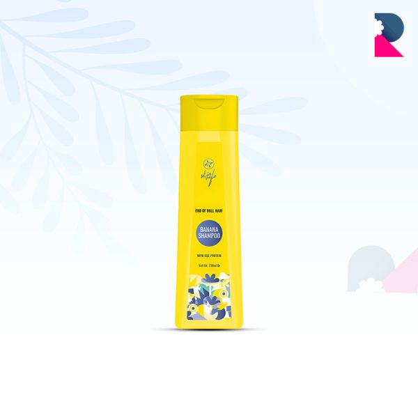 Skin Cafe Banana Shampoo with Egg Protein - (250ml)