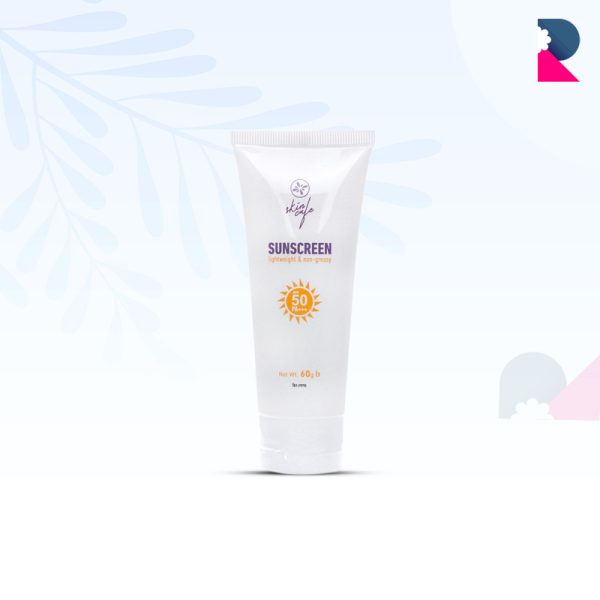 Skin Cafe Sunscreen SPF 50 PA+++ Lightweight & Non-Greasy-60gm