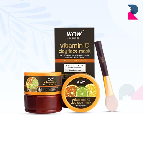 Wow Vitamin C Clay Face Mask-200 ml