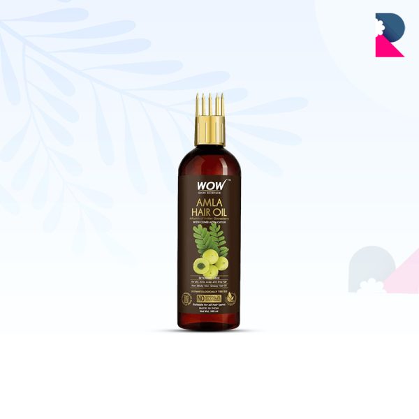 Wow Skin Science Amla Hair Oil - 100 ml.