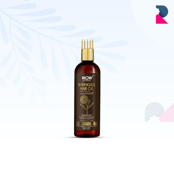 Wow Skin Science Bhringraj Hair Oil - 100 ml.