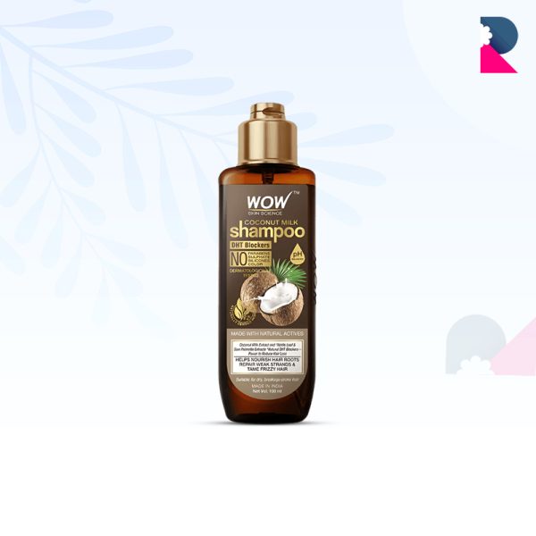 Wow Skin Science Coconut Milk Shampoo - 100 ml.