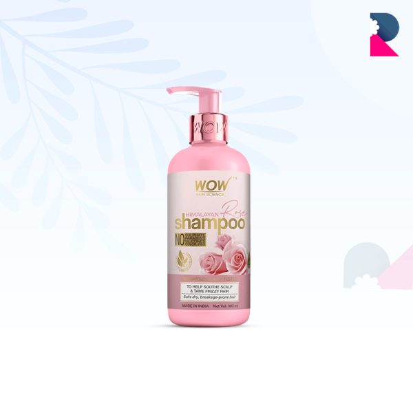 Wow Skin Science Himalayan Rose Shampoo - 300 ml