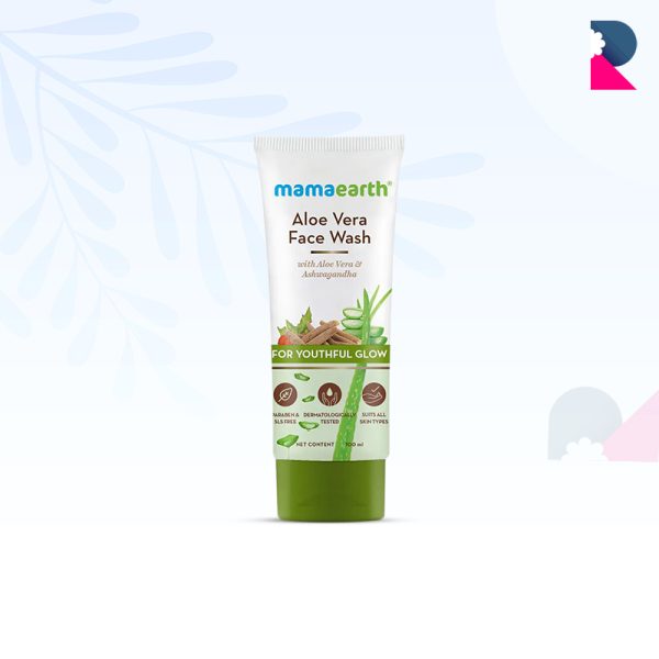 Mamaearth Aloe Vera Face Wash - 100 ml