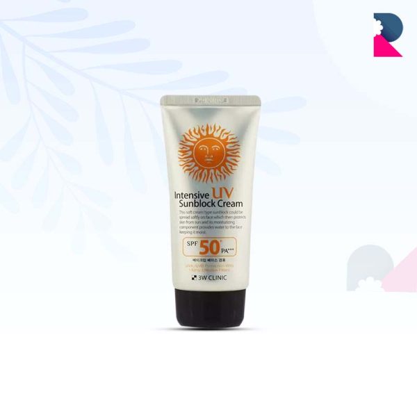 3W Clinic Intensive UV Sunblock Cream SPF 50+PA+++