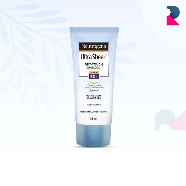 Neutrogena Ultra Sheer Dry-Touch Sunblock SPF50+