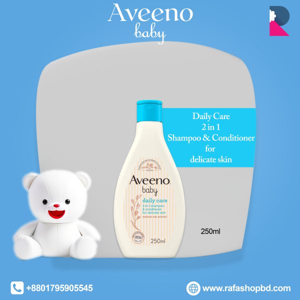 Aveeno Baby Daily Care 2 in 1 Shampoo & Conditioner (300ml)