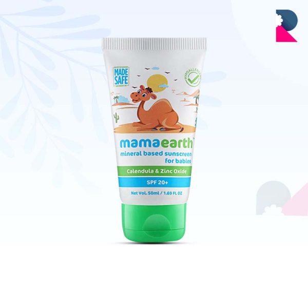 Mamaearth mineral based sunscreen