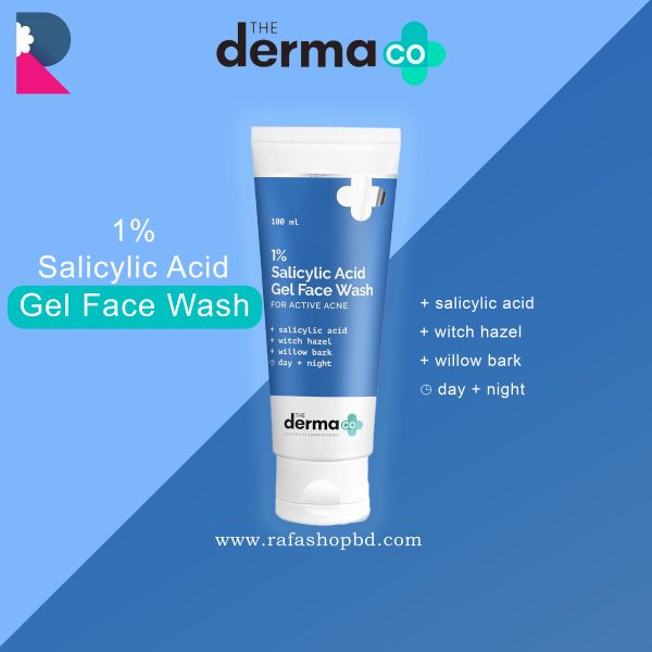 The Derma Co 1% Salicylic Acid Gel Face Wash 100ml