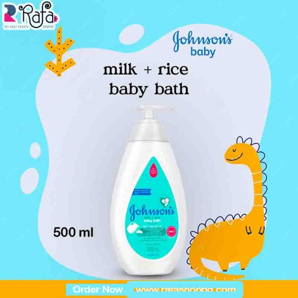 Johnson's Baby Rice And Milk Bath, 500ml (Malaysia)