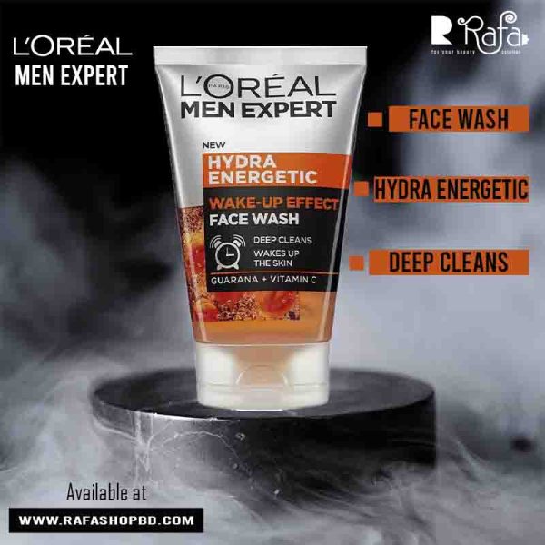 L’oreal Men Expert Hydra Energetic Anti-Fatigue Face Wash 100ml