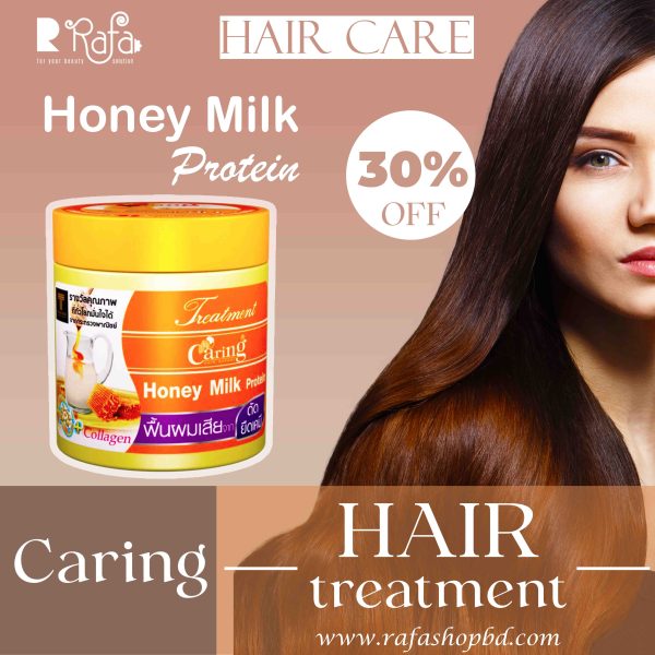 Caring Hair Treatment Honey Milk Protein (250ml)