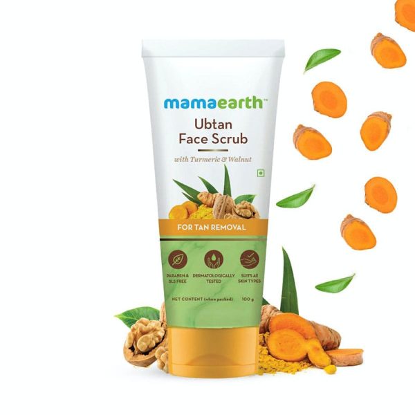 Mamaearth Ubtan Face Scrub 100g