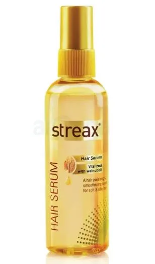 Streax Hair Serum Vitalized With Walnut Oil 115 ML