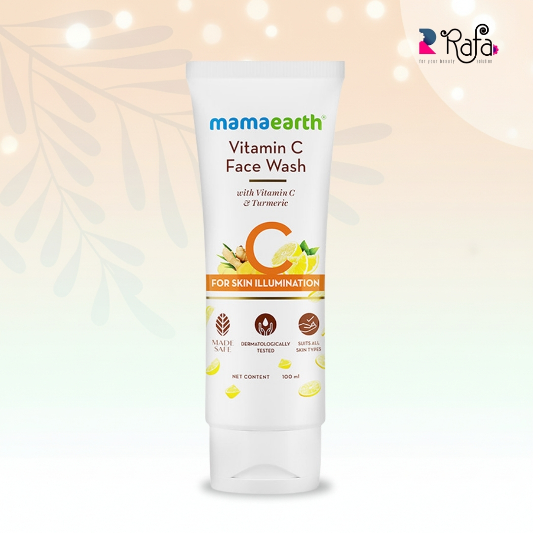 145 Mamaearth Vitamin C Face Wash – 100ml - Image 1