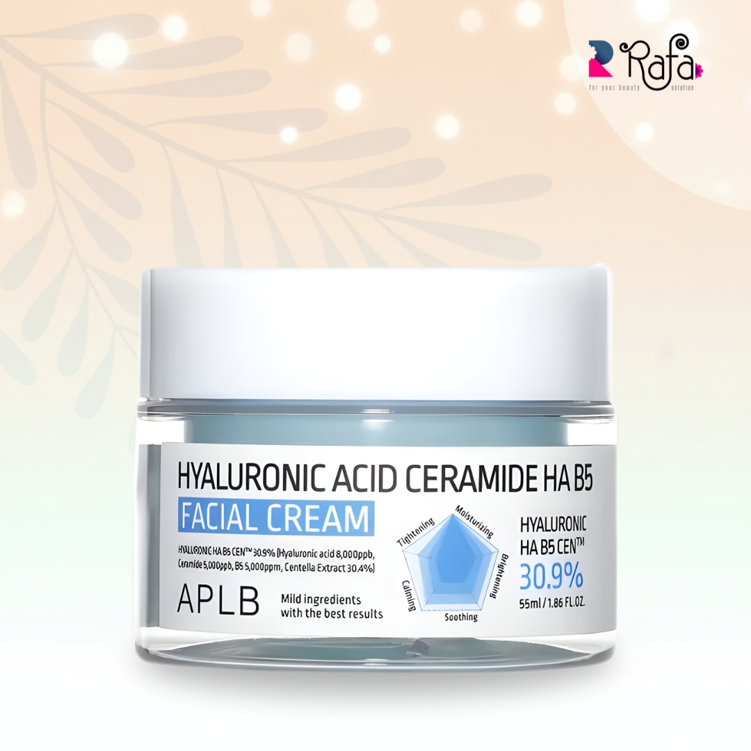 234 APLB Hyaluronic Acid Ceramide Ha B5 Facial Cream 55ml - Image 1