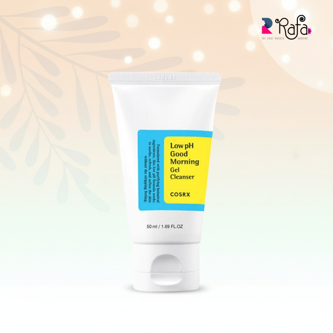 25 COSRX Low Ph Good Morning Gel Cleanser 50ml - Image 1