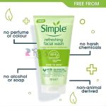Simple Kind To Skin Refreshing Facial Wash 150ml - Image 2