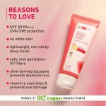 Plum Squalane & Vitamin E Dewy-Bright Sunscreen SPF50 50g - Image 4