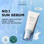 Skin1004 Madagascar Centella Hyalu-Cica Water-Fit Sun Serum SPF50+ PA++++ - Image 3