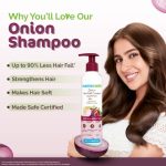 Mamaearth Onion Hair Fall Control Shampoo - 250ml - Image 4