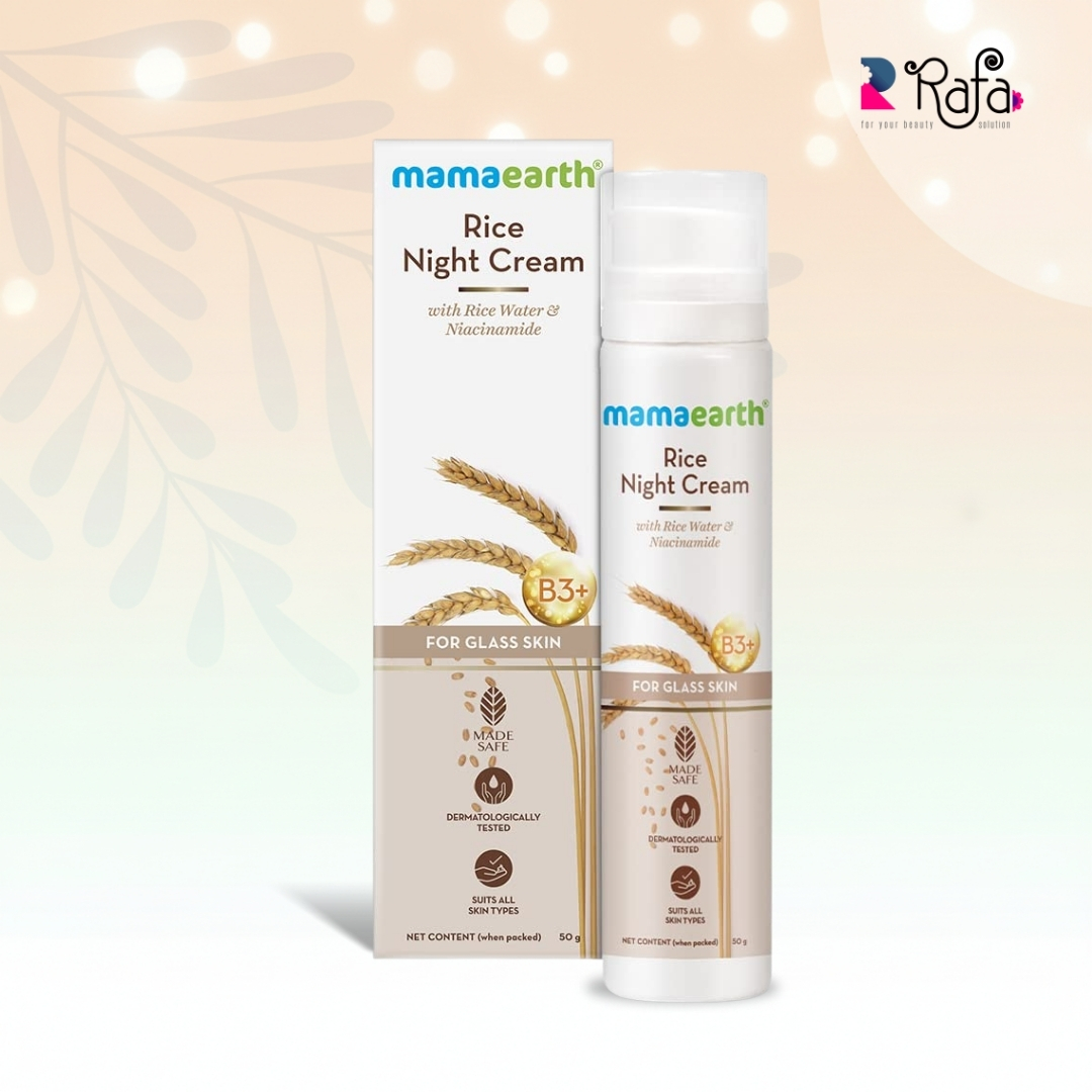 193 Rice Night Cream With Rice Water & Niacinamide for Glass Skin - 50 g - Image 1