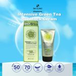 3W Clinic Intensive Green Tea Sunblock Cream SPF 50+PA+++ 70ml - Image 3