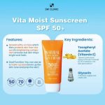 3W Clinic Natural Vita-Moist Sun Cream SPF 50+ PA+++ - Image 2