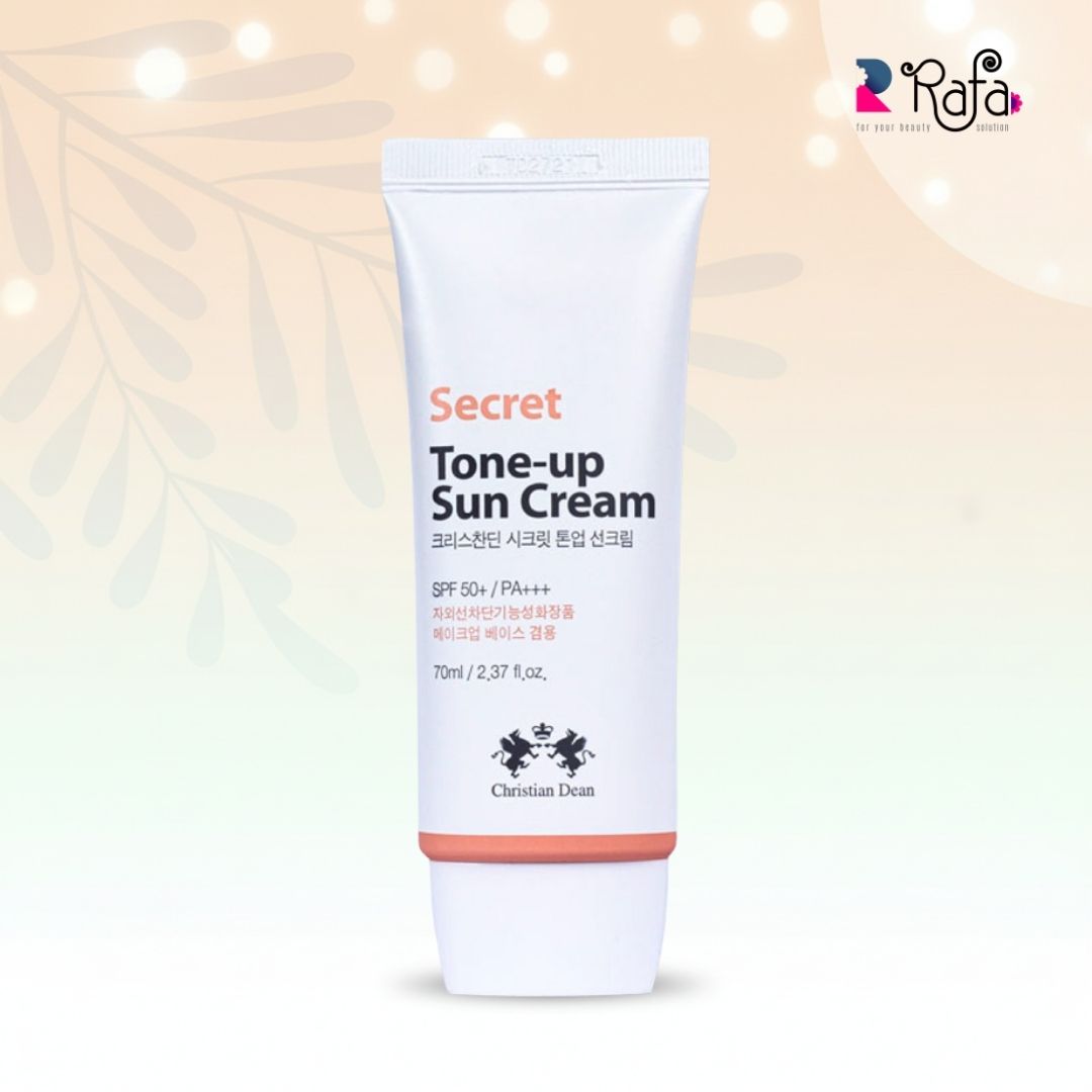 91 Christian Dean Secret Tone Up Sun Cream 70ml - Image 1