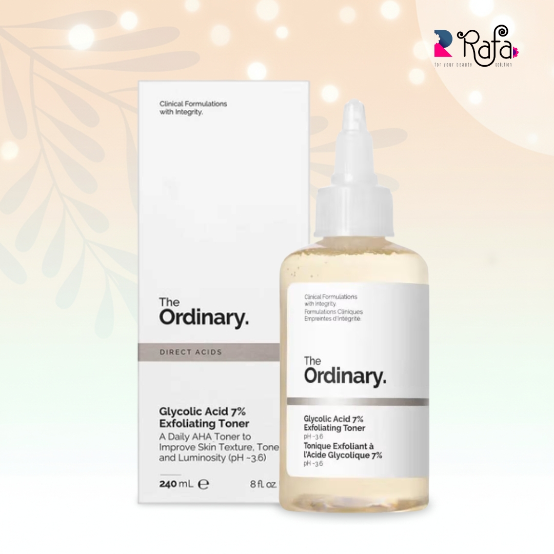 Product (8) The Ordinary Glycolic Acid 7% Exfoliating Toner 240ml - Image 1