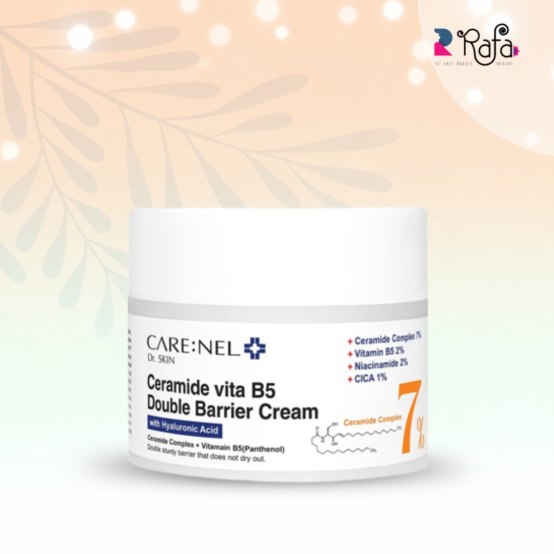 33 CARE:NEL Ceramide Vita B5 Double Barrier Cream 7% 50ml - Image 1