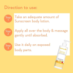 WishCare SPF 50 Sunscreen Body Lotion PA+++ - Image 5