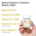 APLB Retinol Vitamin C Vitamin E Beauty Tablet 500mg x 30 Tablets - Image 3