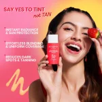Dot and Key Strawberry Dew Tinted Sunscreen SPF 50+ PA++++ (01 Porcelain) ( 50 ml ) - Image 3