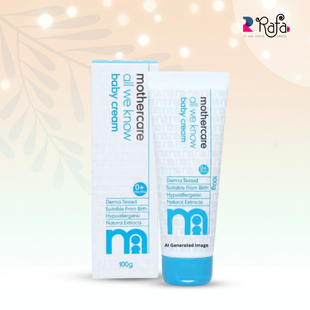 Untitled design (1) Mothercare All We Know Baby Cream (for 0+ Months) - Image 1
