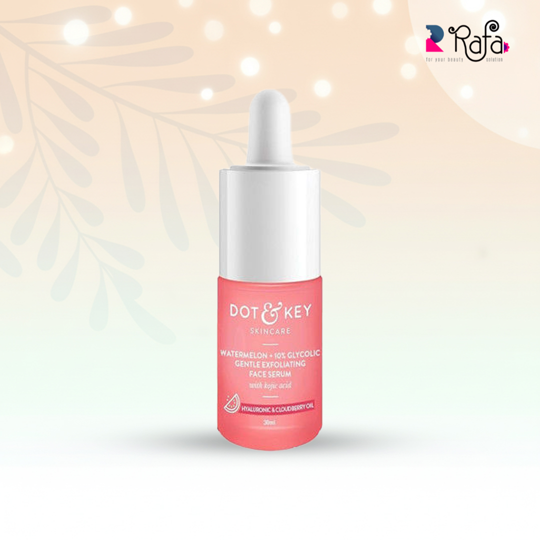 dot Dot And Key Watermelon 10% Glycolic Gentle Exfoliating Face Serum - Image 1