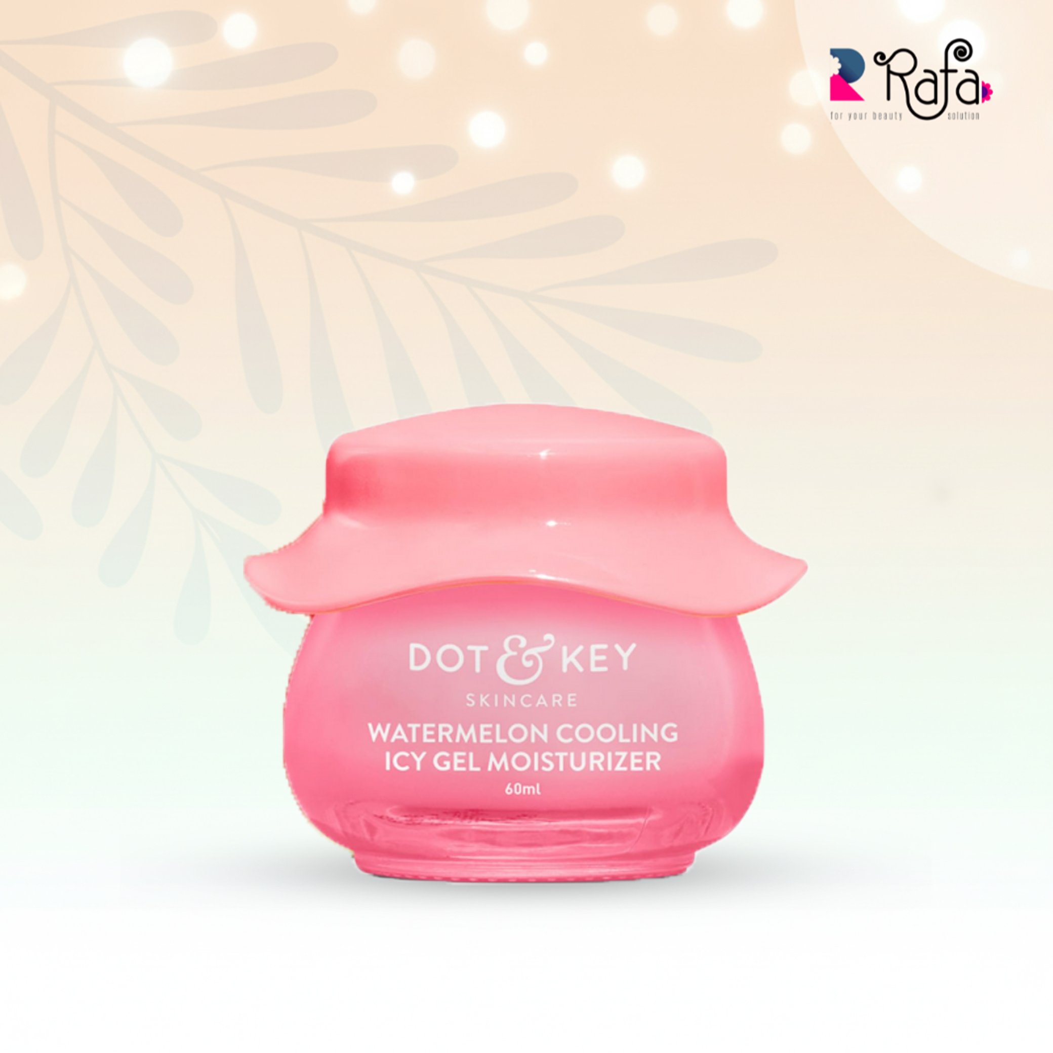 dot and key Dot & Key Watermelon Cooling Icy Gel Moisturizer ( 60ml ) - Image 1