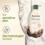 Aveeno Daily Moisturizing Yogurt Body Wash, with Apricot Scent and Honey - Image 3