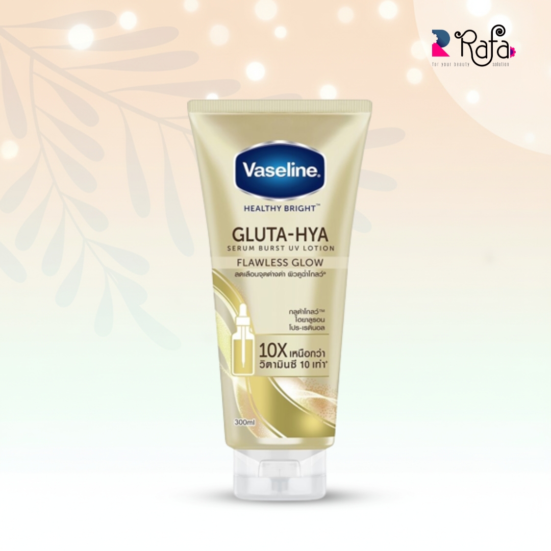 165 Vaseline Gluta-Hya Serum Burst Lotion Flawless Bright - Image 1