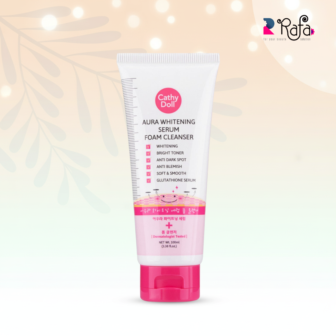 194 Cathy Doll Aura Whitening Serum Foam Cleanser - Image 1