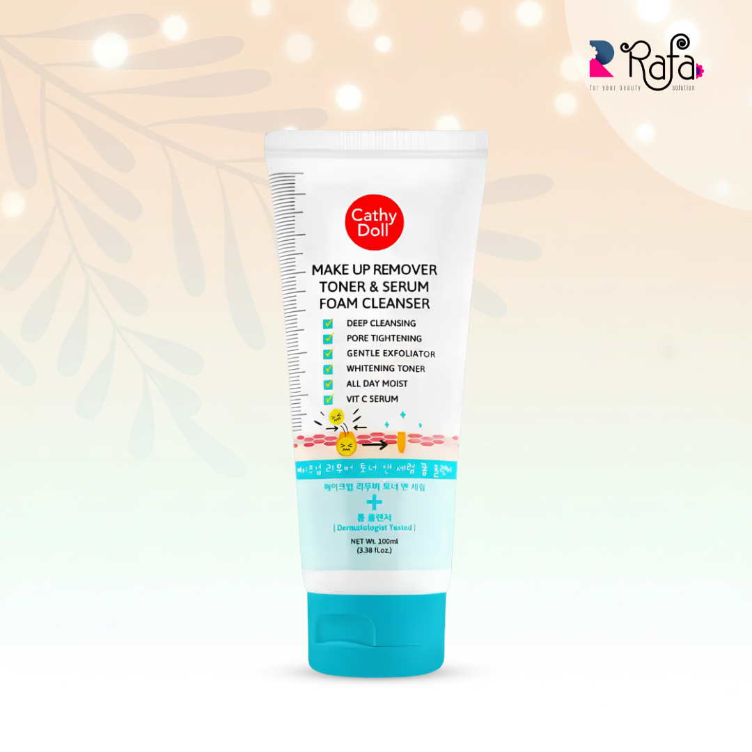 195 Cathy Doll Make Up Remover Toner Serum Foam Cleanser - Image 1