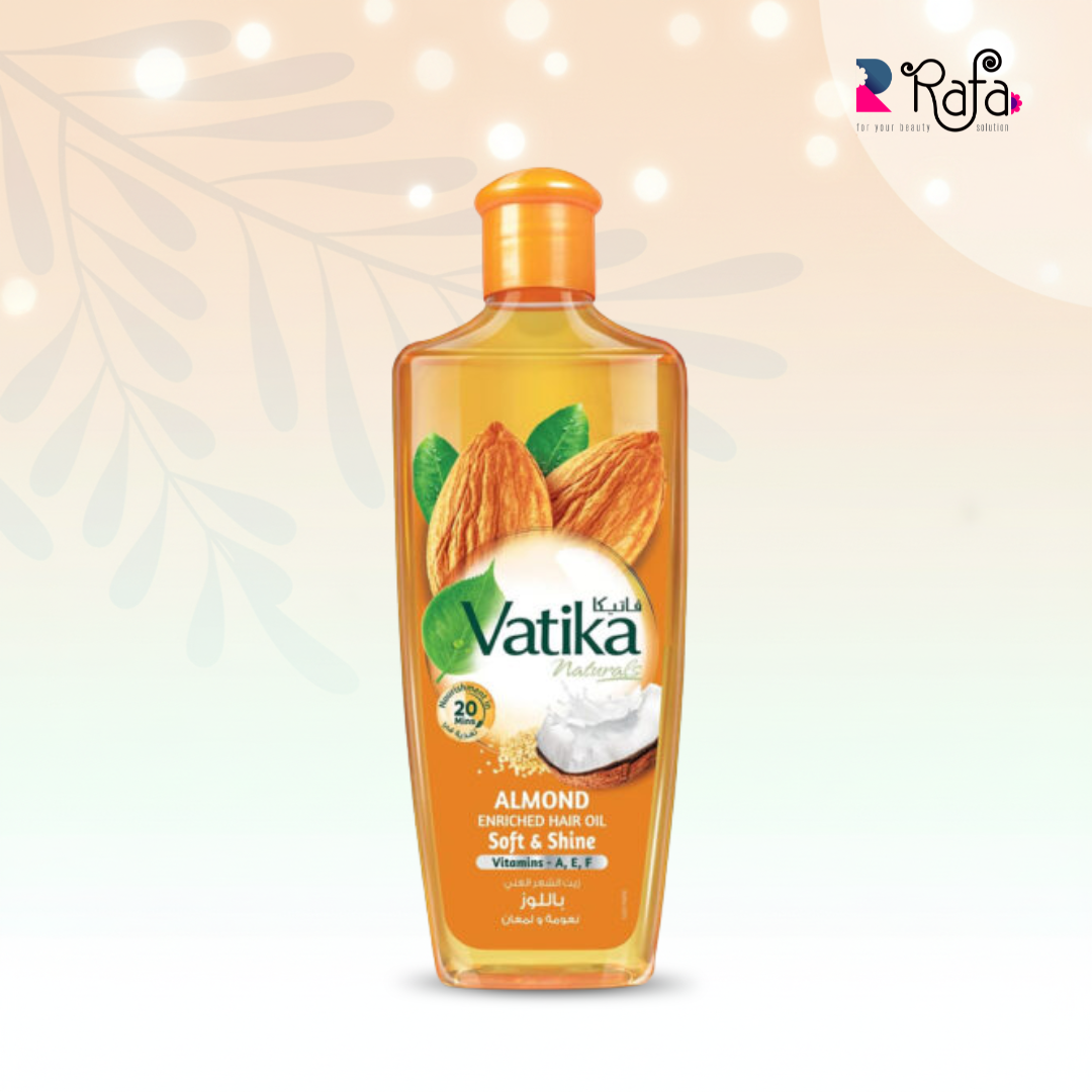 217 Vatika Naturals Almond Enriched Hair Oil - Image 1