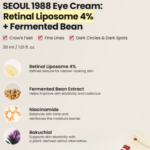 KSECRET - SEOUL 1988 Eye Cream : Retinal Liposome 4% + Fermented Bean - Image 6