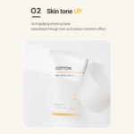 Missha All Around Safe Block Cotton Sun SPF50+ - Image 3