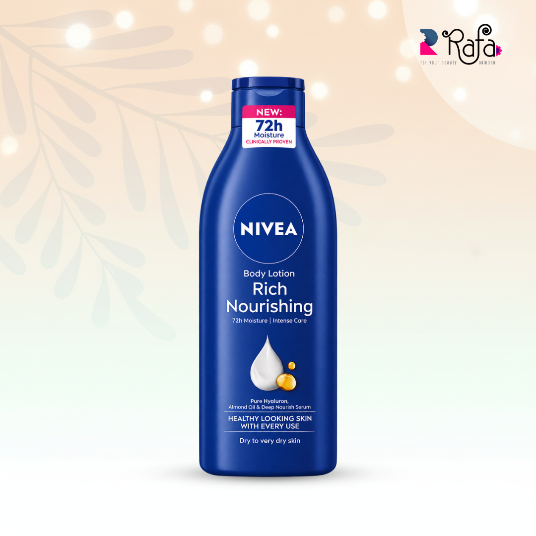 399 Nivea Rich Nourishing Body Lotion for Dry Skin - Image 1