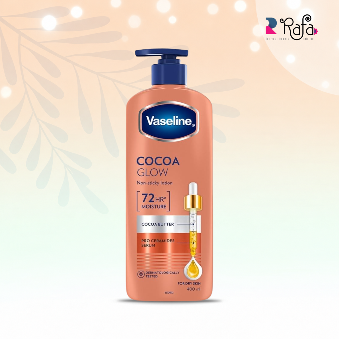 496 Vaseline Intensive Care Cocoa Glow Body Lotion - Image 1