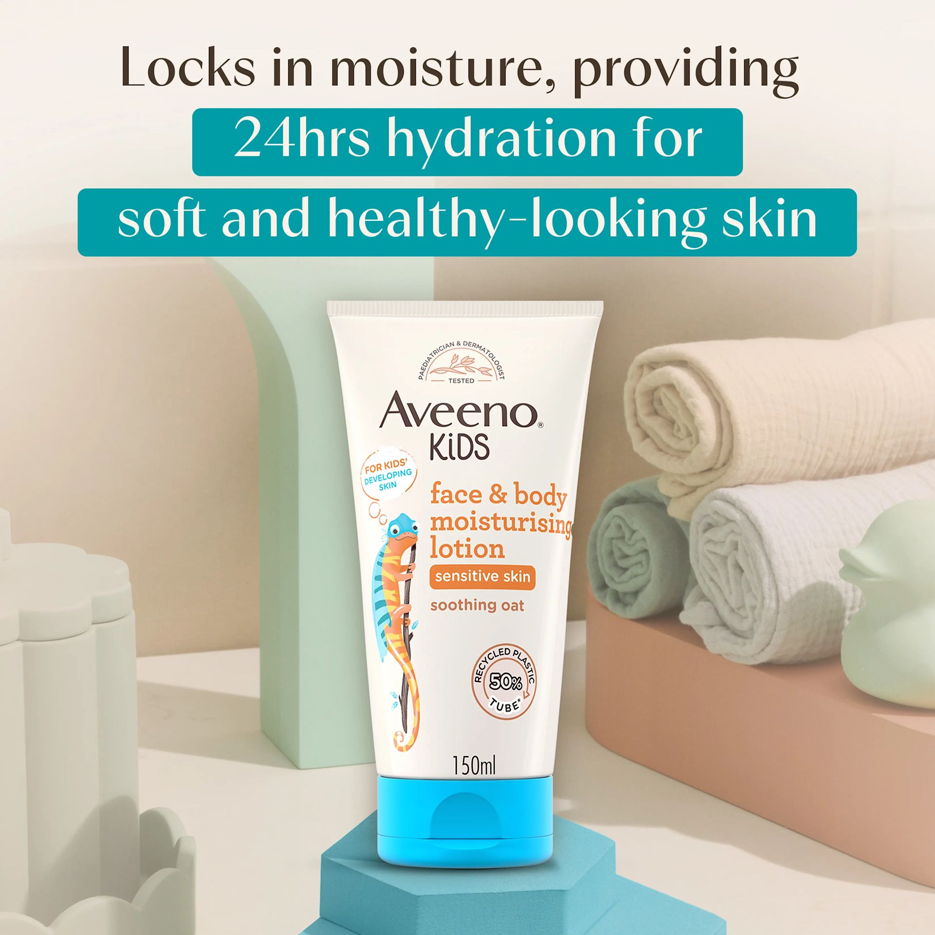 Aveeno Kids Face & Body Lotion - Image 3
