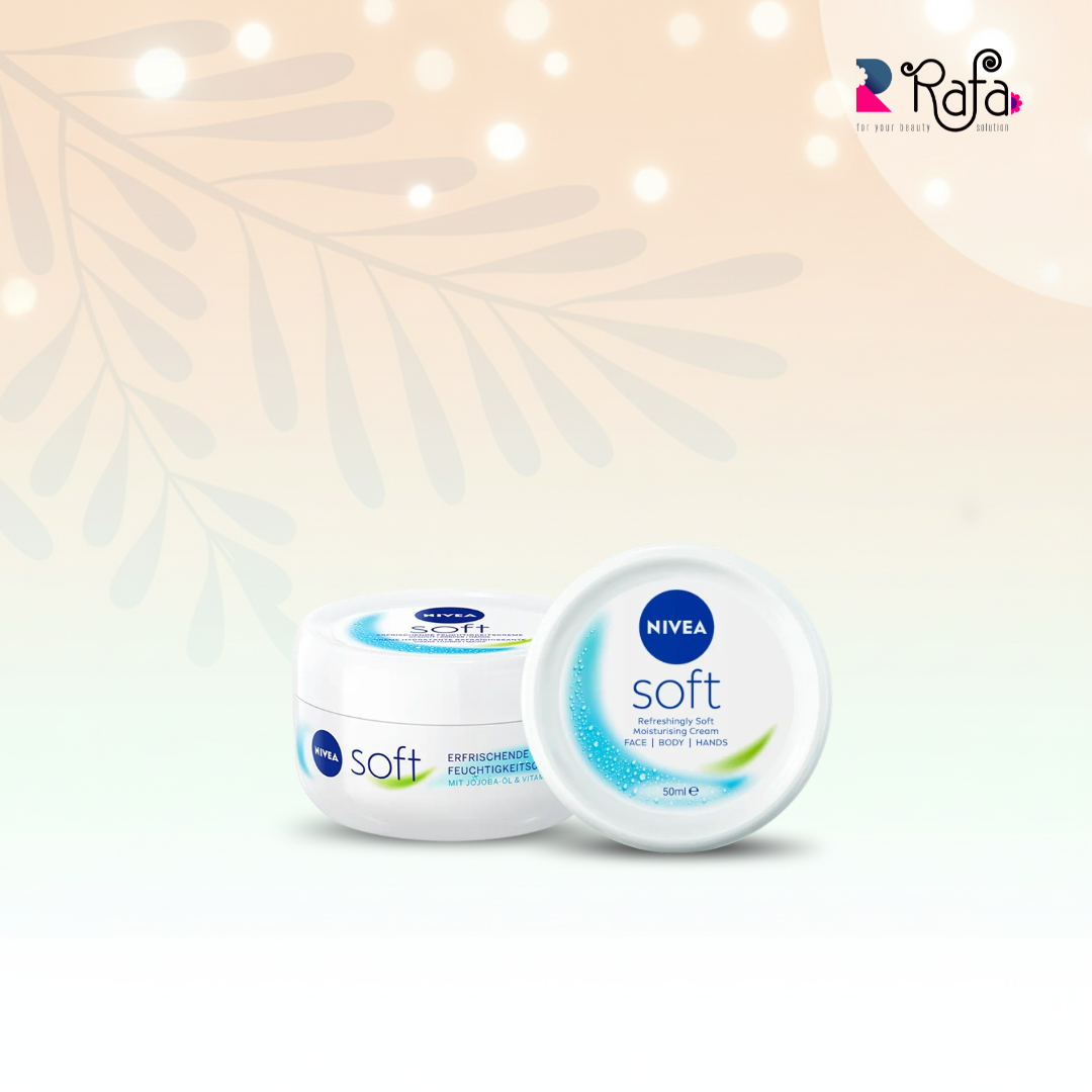 Cathy Doll Aura Whitening Serum Foam Cleanser - 100ml - 8809203130567 (2) Nivea Soft Refreshingly Soft Moisturising Cream - Image 1